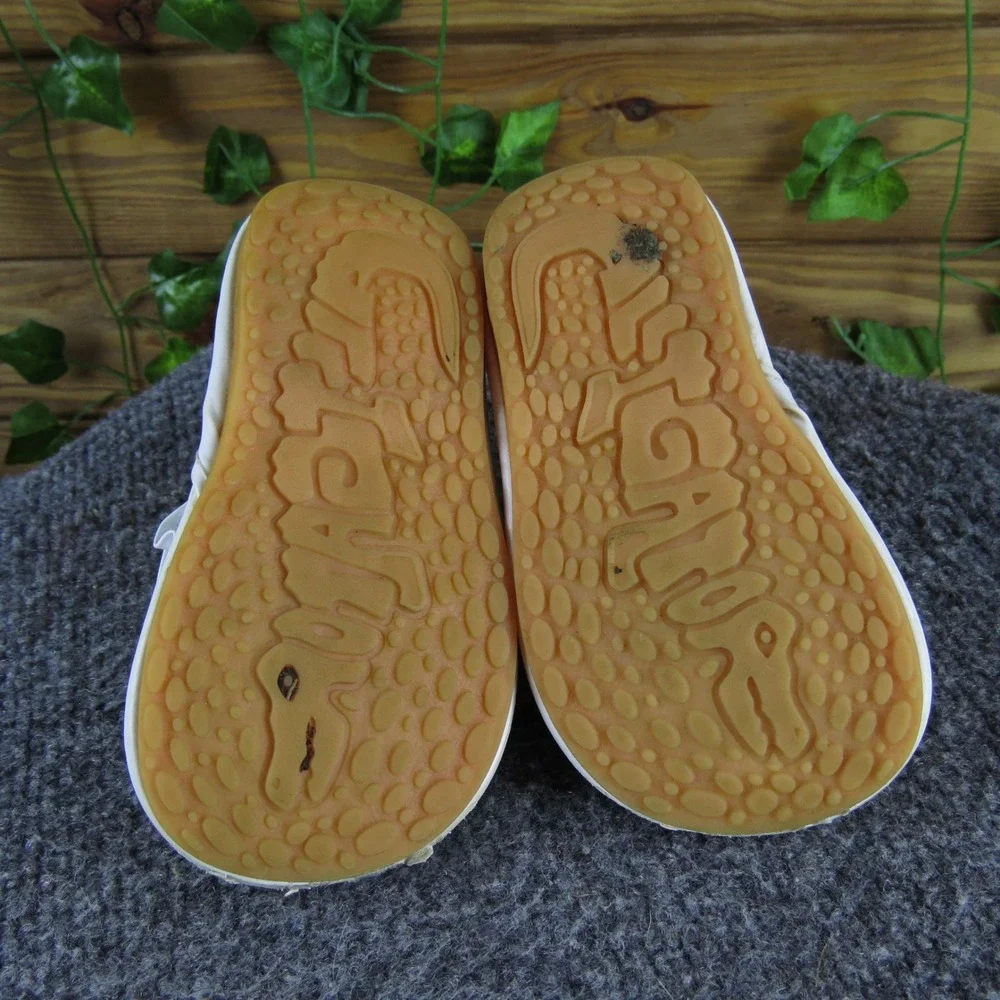 Laniecakes Toddler Girl 7 White Synthetic Mary Jane Dress Shoes‎